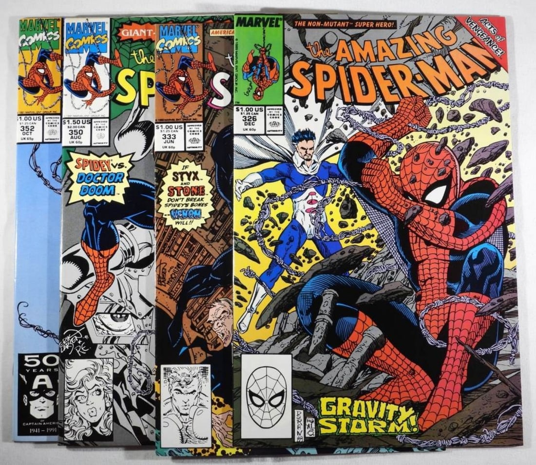(4) The Amazing Spider-Man 1990s (1 of 3)
