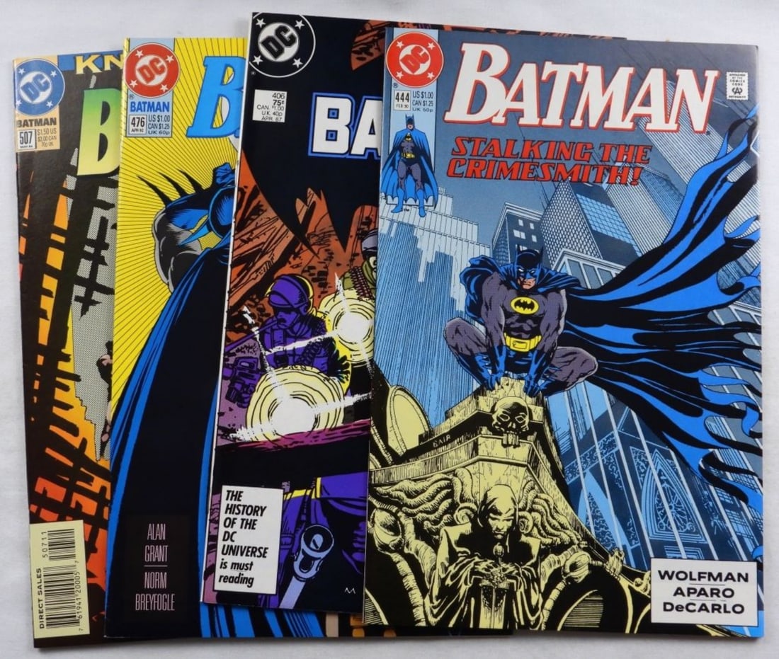 (4) Modern Day Batman Comics VG (1 of 3)