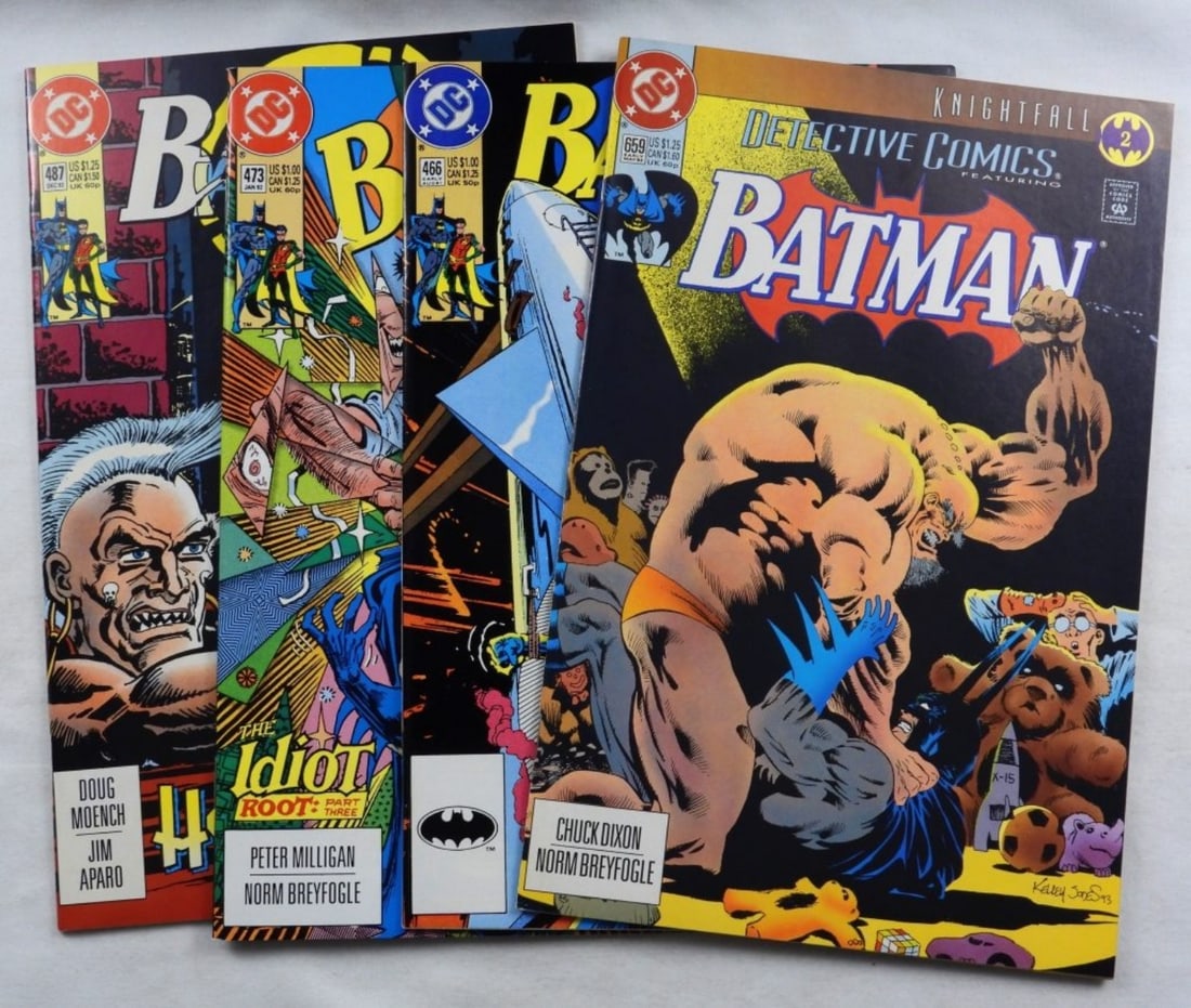 (4) DC Batman Comics VG (1 of 3)