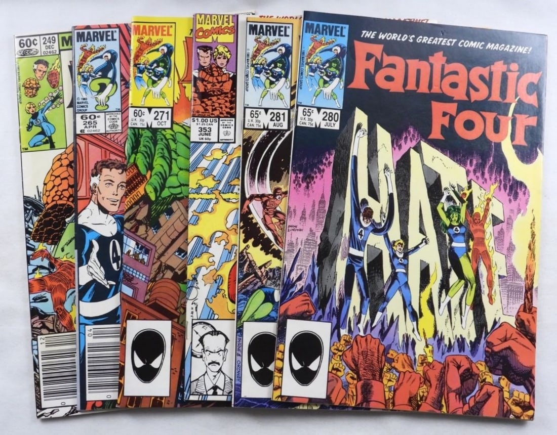 (4) Mixed Fantastic Four Comics VG (1 of 2)