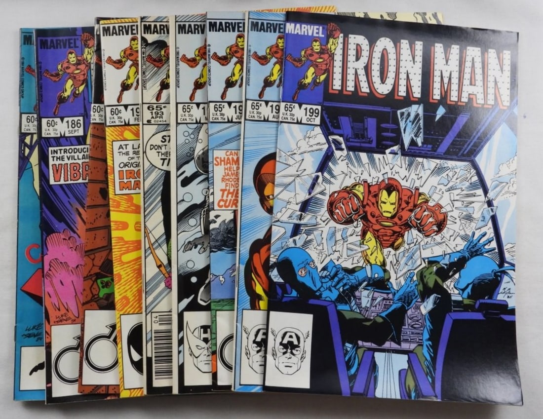 (9) Modern Marvel Iron Man G-VG (1 of 2)