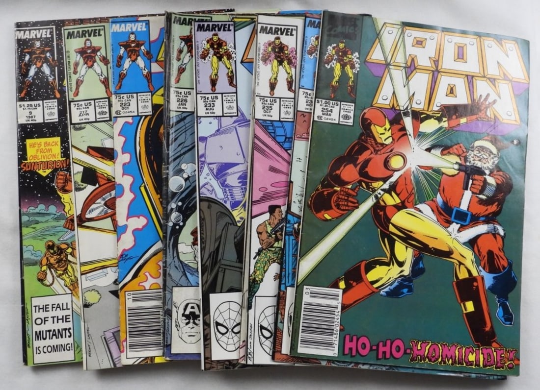 (9) 1980s Iron Man Comics G-VG (1 of 2)