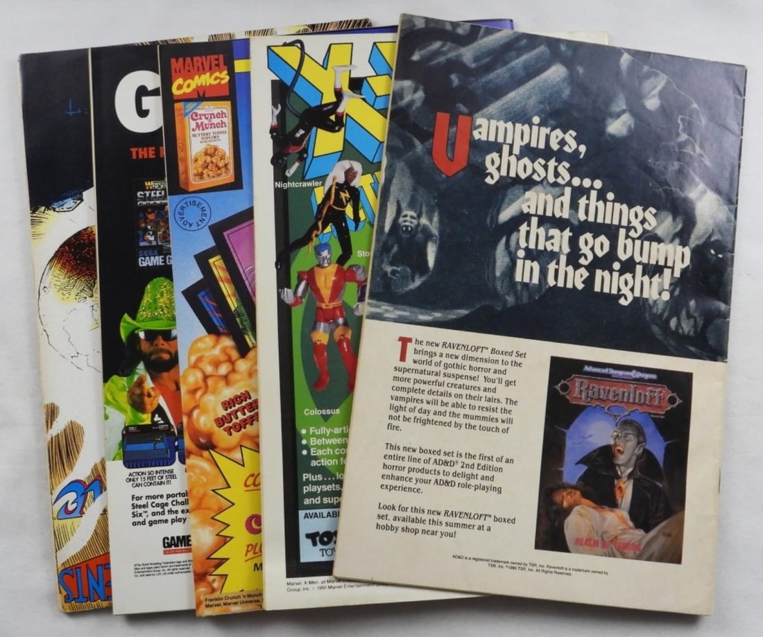 (5) Wolverine Comics G-VG - 2