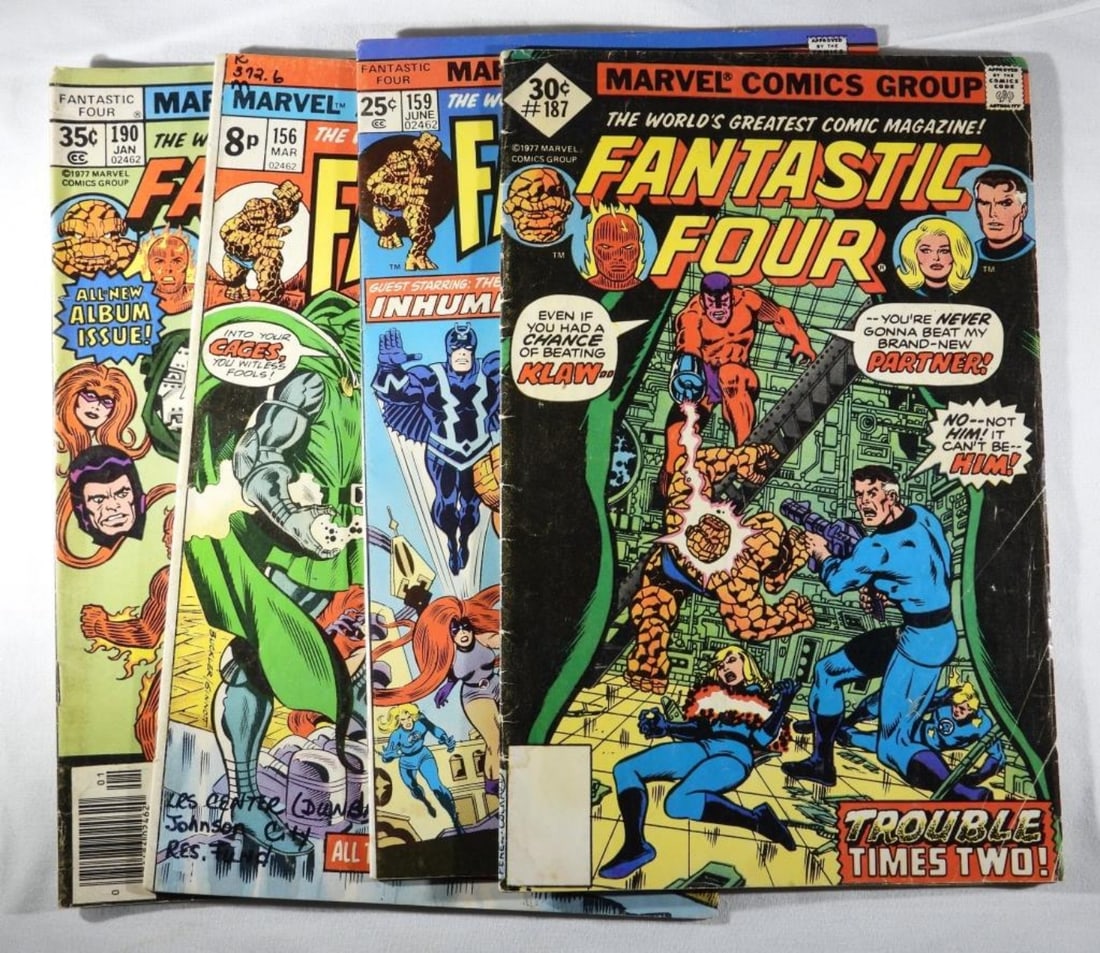 (4) Marvel Fantastic Four (1 of 5)