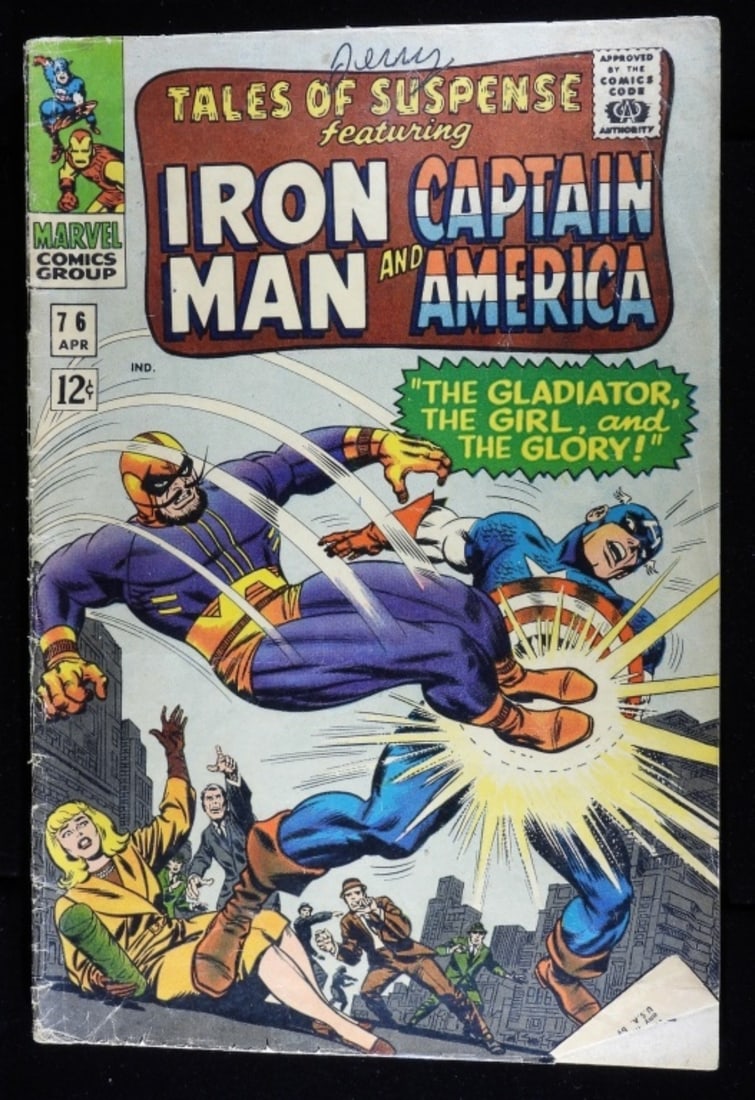 Tales of Suspense #64: Marvel Comic Book/Early Hawkeye and Black Widow/VG