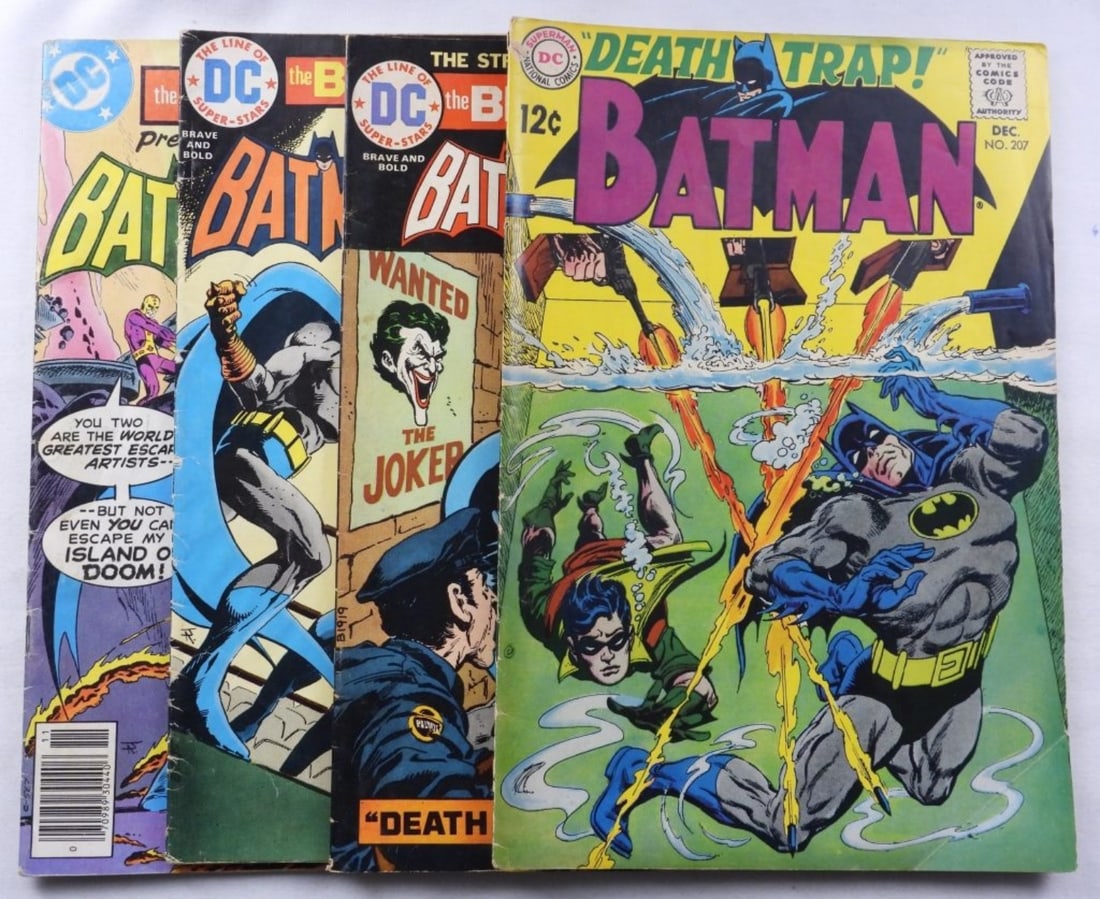 (4) Dc Batman Comics (1 of 3)