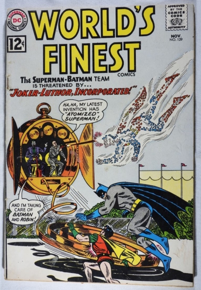 DC World's Finest #129 1962: VG well put together