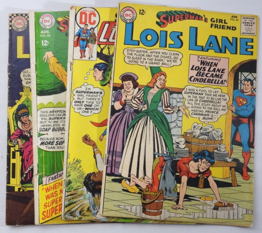 (4) Superman's Girl Friend Lois Lane (1 of 3)