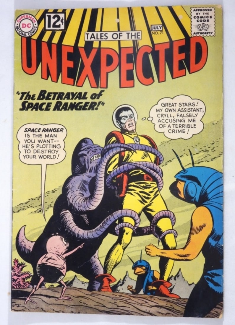#71 Tales Of The Unexpected DC: #71 1962 Silver Age, G/VG