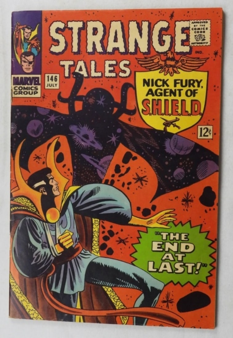 Marvel Strange Tales 1966 G/VG #146: G/VG condition with some crease and wear from the years. 12-cent issue