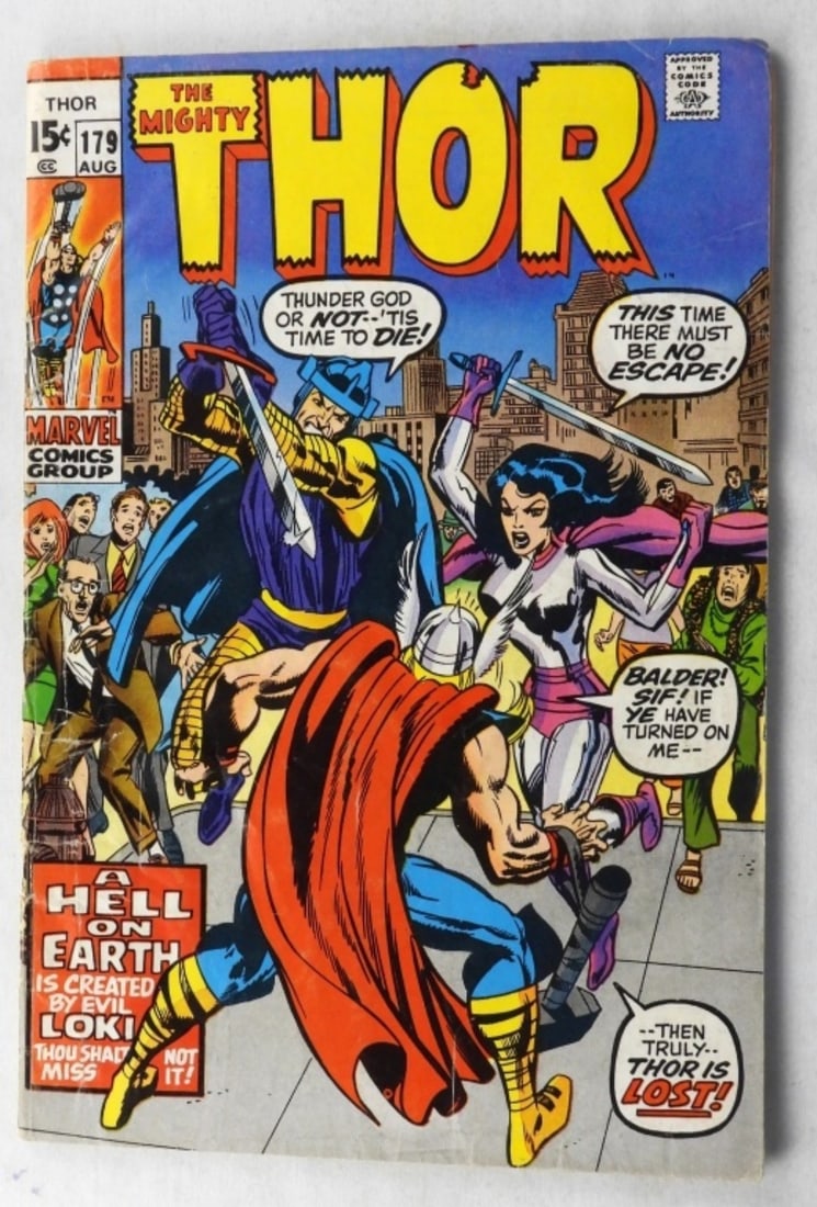Marvel The Mighty Thor G-VG (1 of 4)