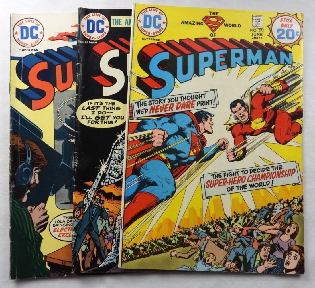 (3) DC Superman (1 of 3)