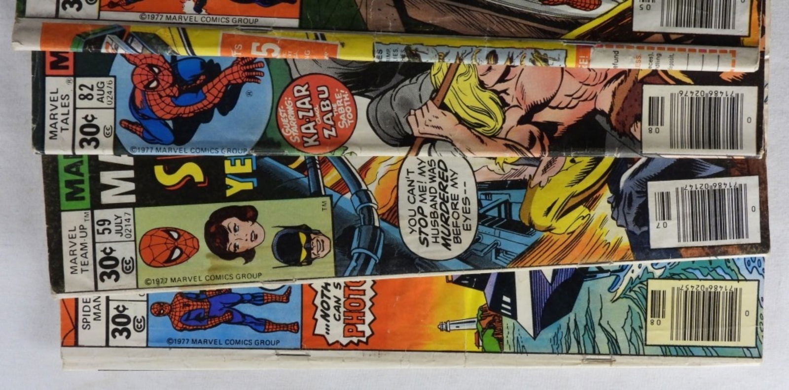 (4) Marvel Spider-Man Comics - 3