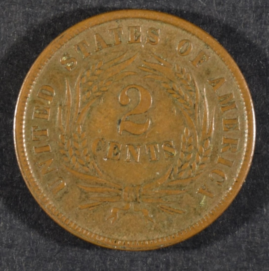 1866 Two Cent Piece - 2