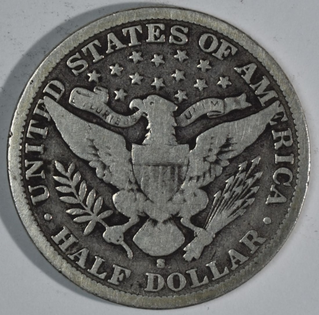 1904-S Barber Half Dollar - 2