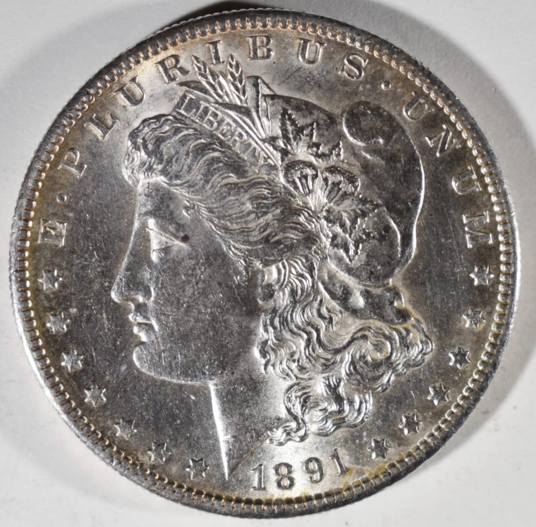 1891-S Morgan Dollar: Bid with Vintage Auctions!