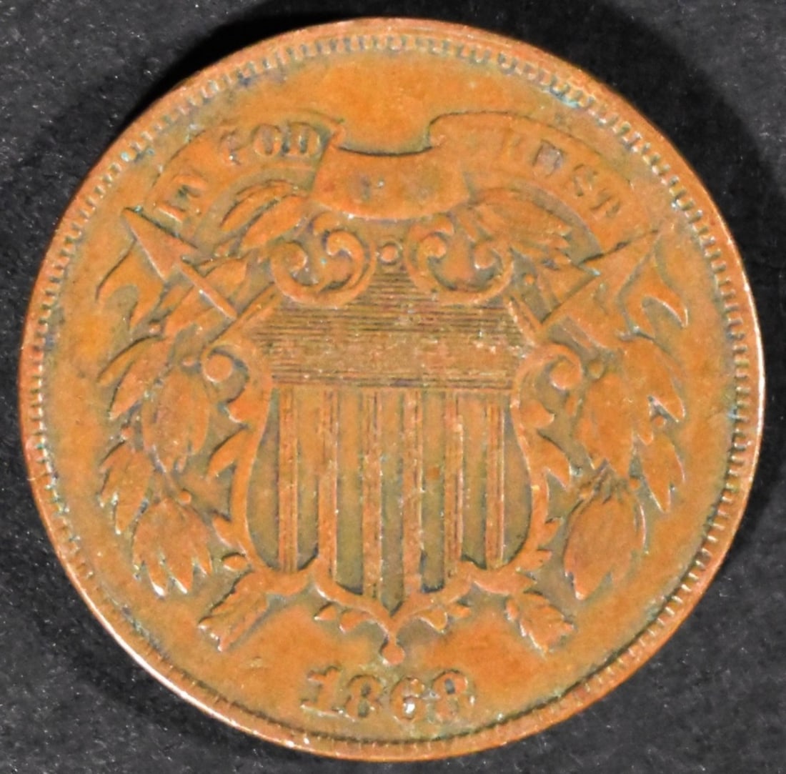 1868 2 Cent Piece: Follow us on Facebook, Instagram, X, and TikTok.