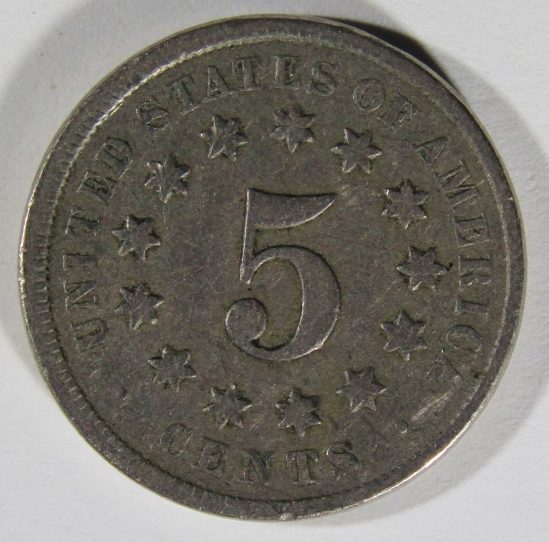 1872 Shield Nickel - 2