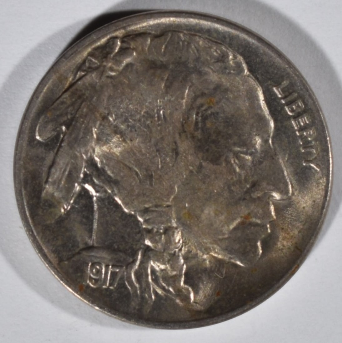 1917 Buffalo Nickel: Bid live now!