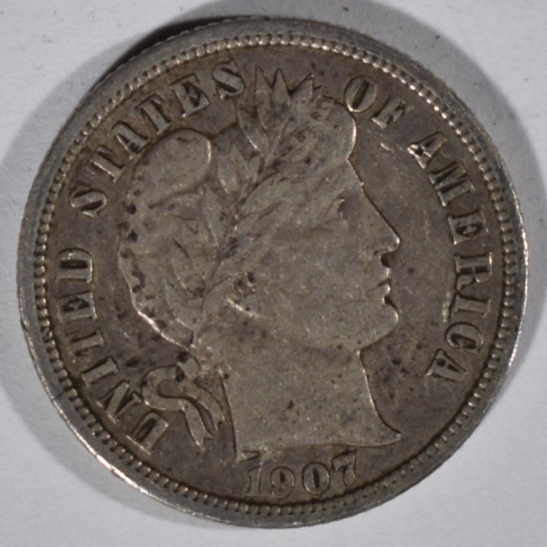 1907-O Barber Dime (1 of 2)