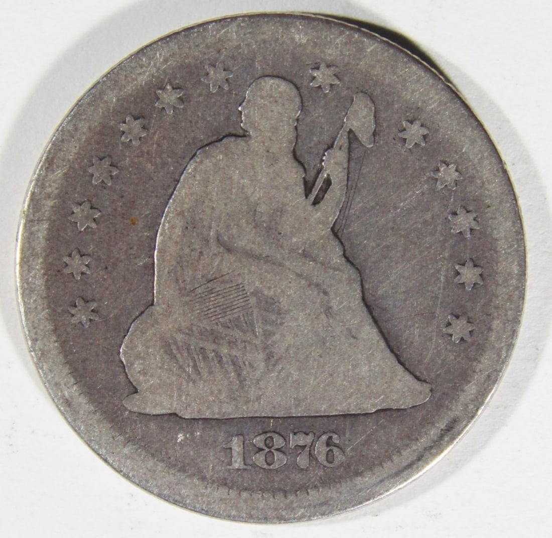 1876-S Seated Quarter: Your #1 shop for all things collectible.