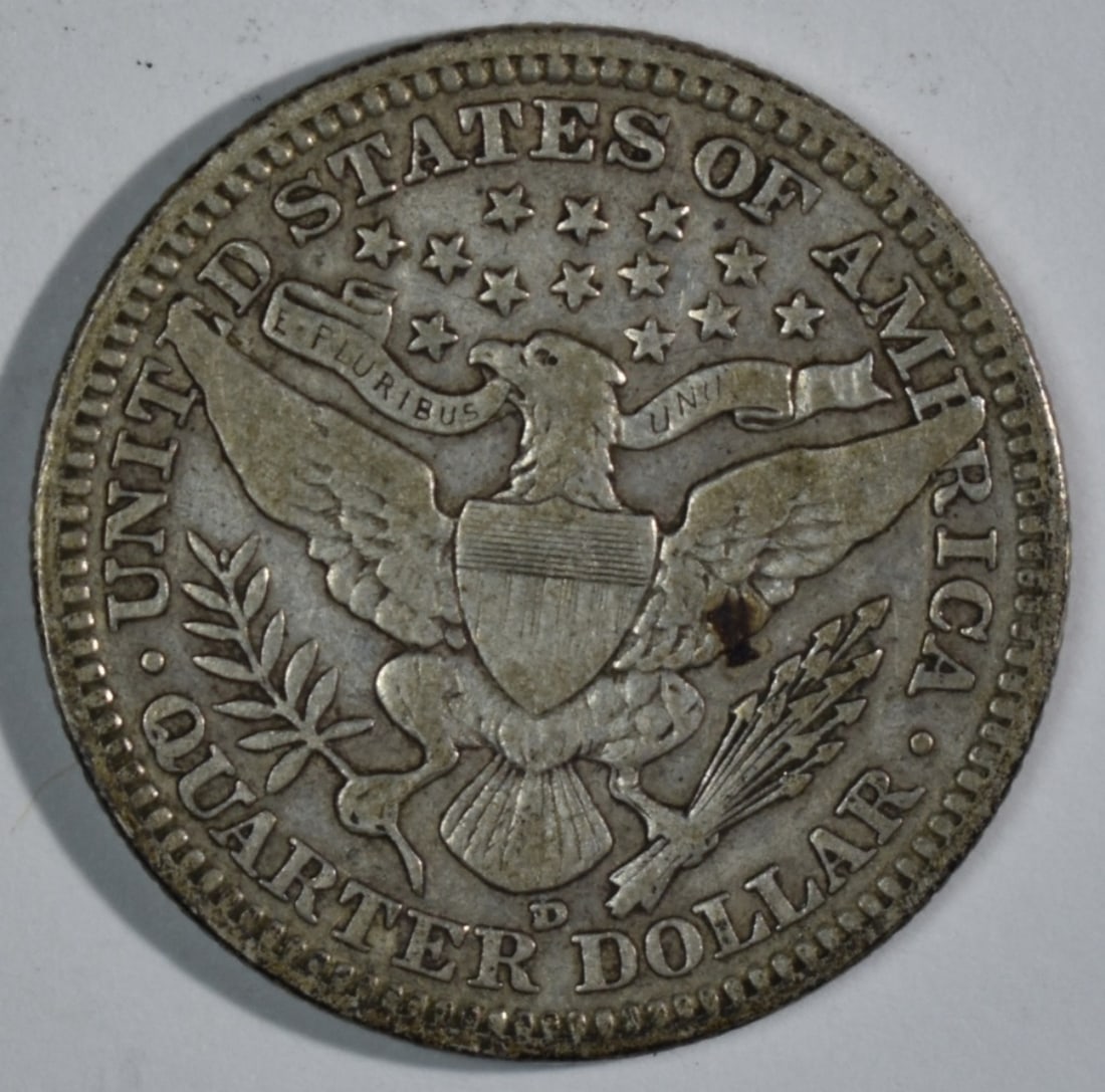 1910-D Barber Quarter - 2