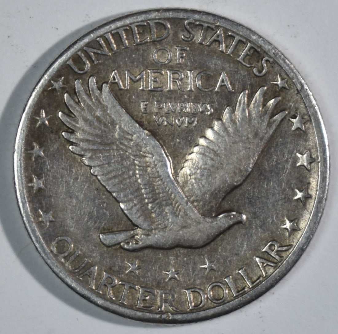 1924-S Standing Quarter - 2
