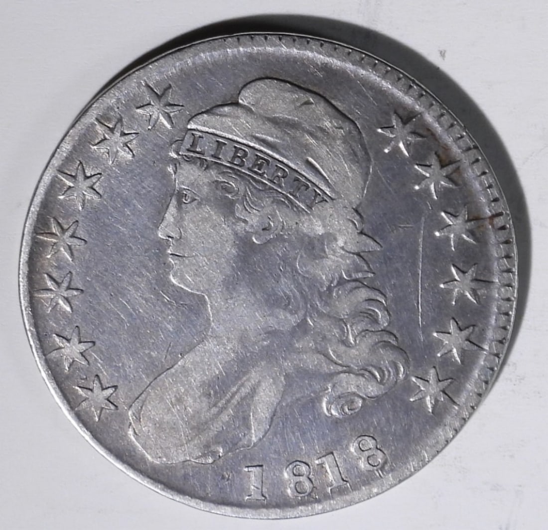 1818 Capped Bust Half Dollar (1 of 2)