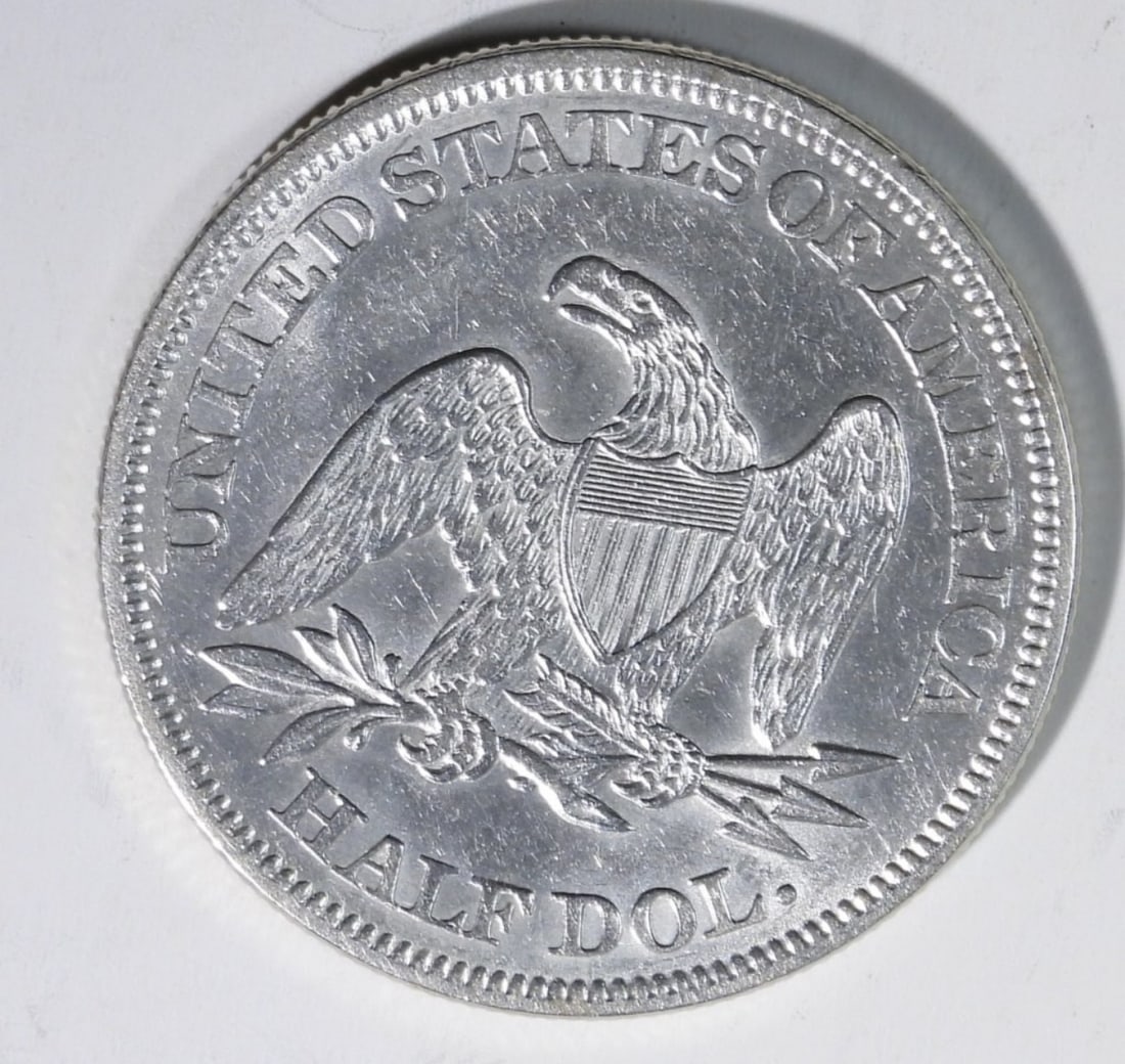 1861 Seated Half Dollar - 2