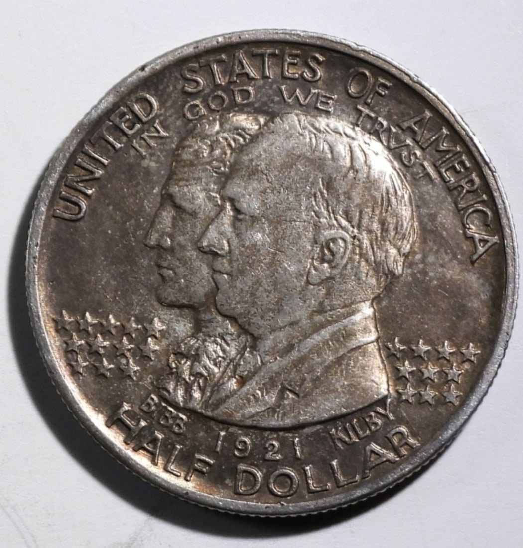 1921 Alabama Centennial Commem Half: Check us out on our new site www.Live.vintageauctionsonline.com
