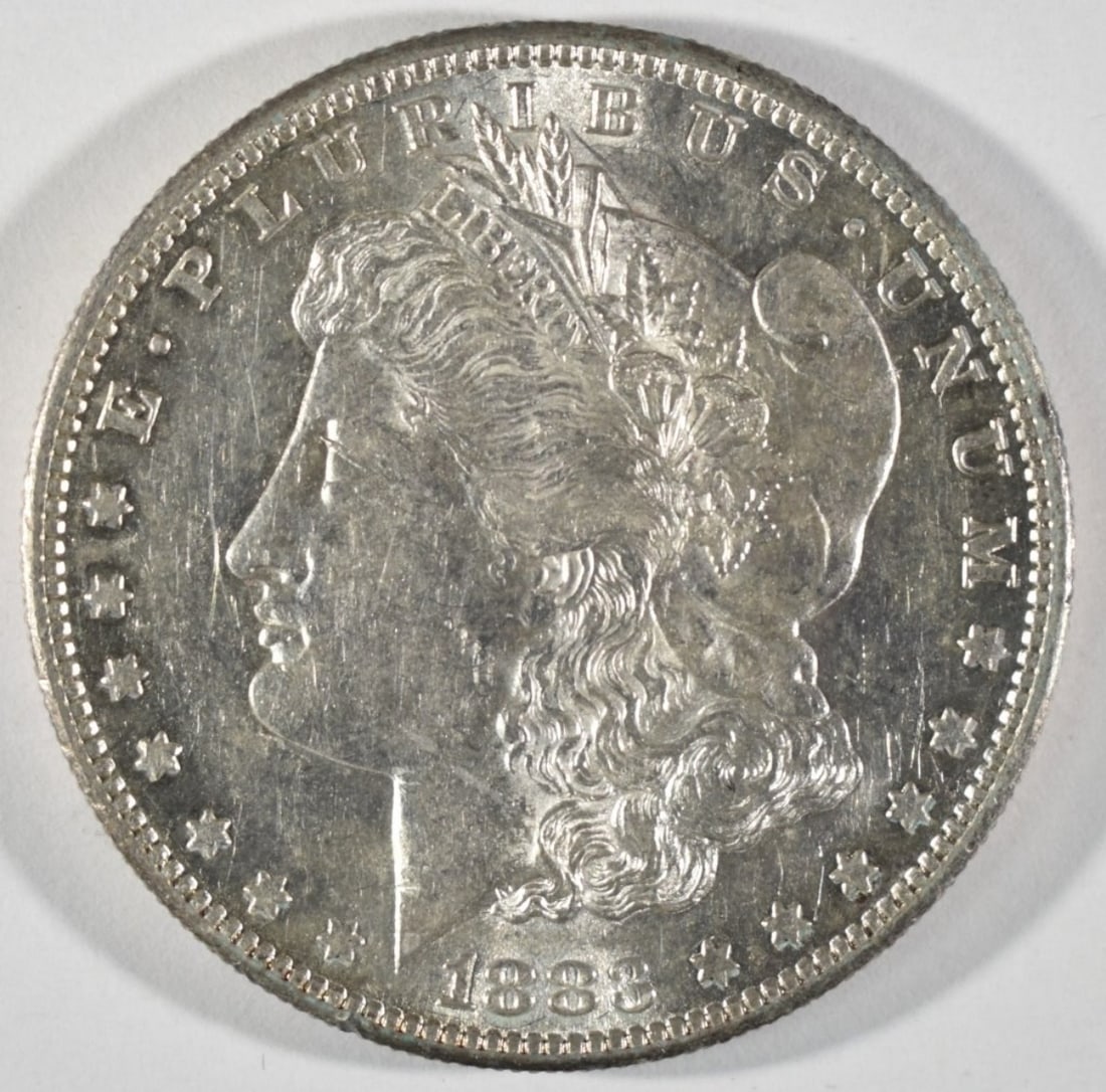 1883-S Morgan Dollar: Follow us on Facebook, Instagram, X, and TikTok.