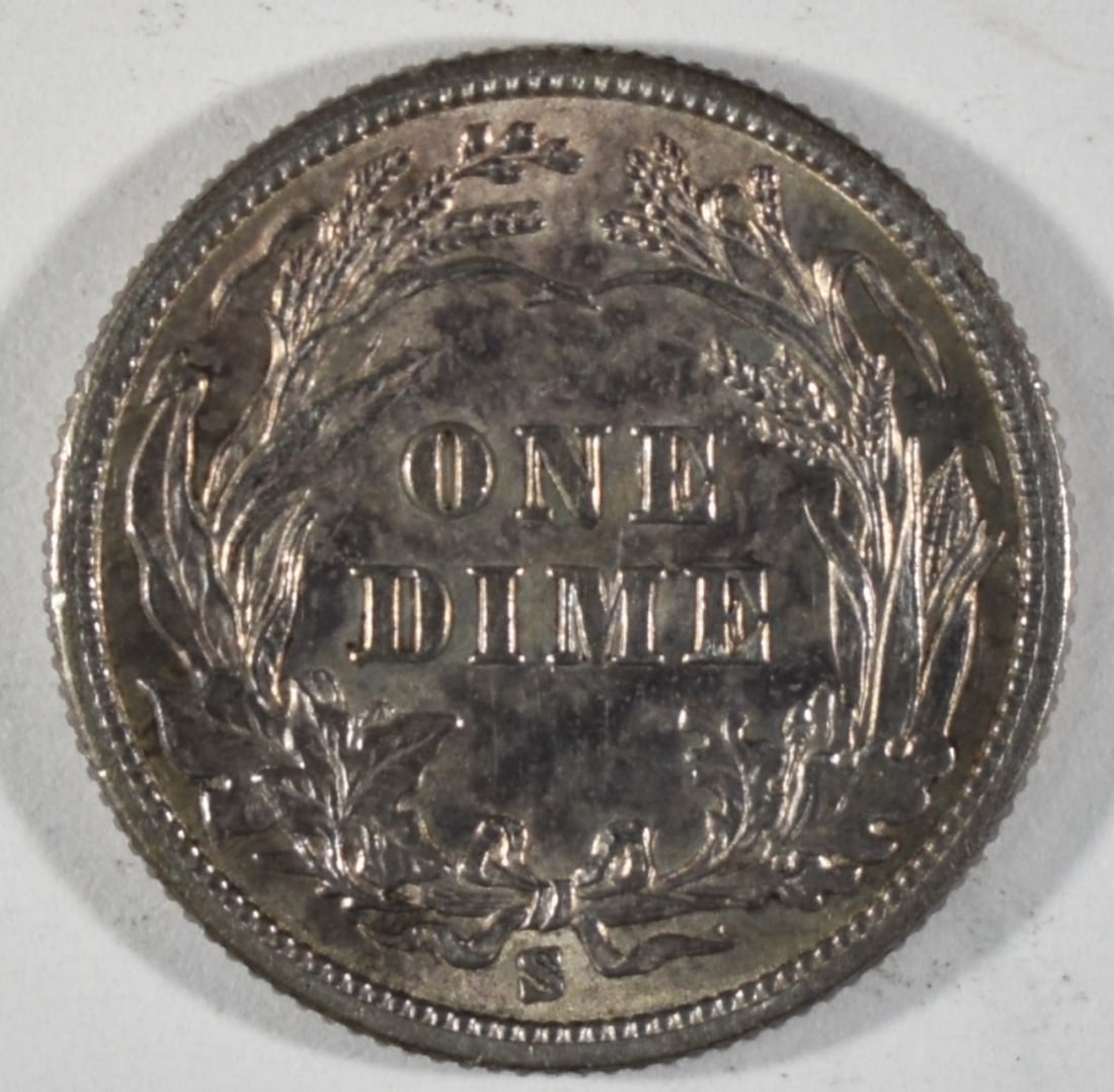 1900-S Barber Dime - 2