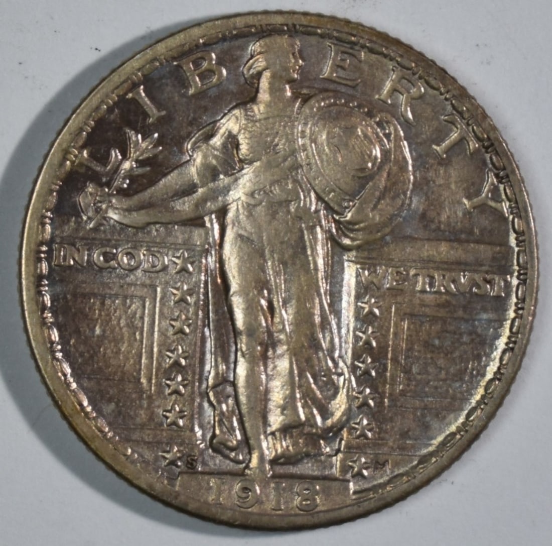 1918-S Standing Quarter: Check out our new site @ live.vintageauctionsonline.com