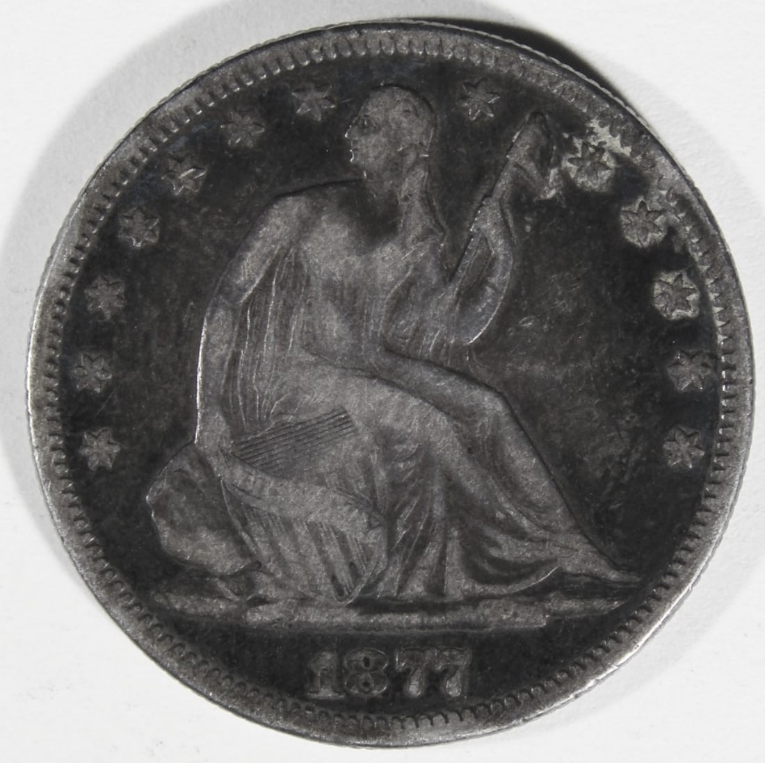1877-S Seated Half Dollar: Your #1 shop for all things collectible.
