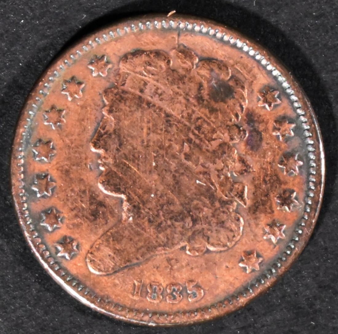 1835 Half Cent: Your #1 shop for all things collectible.