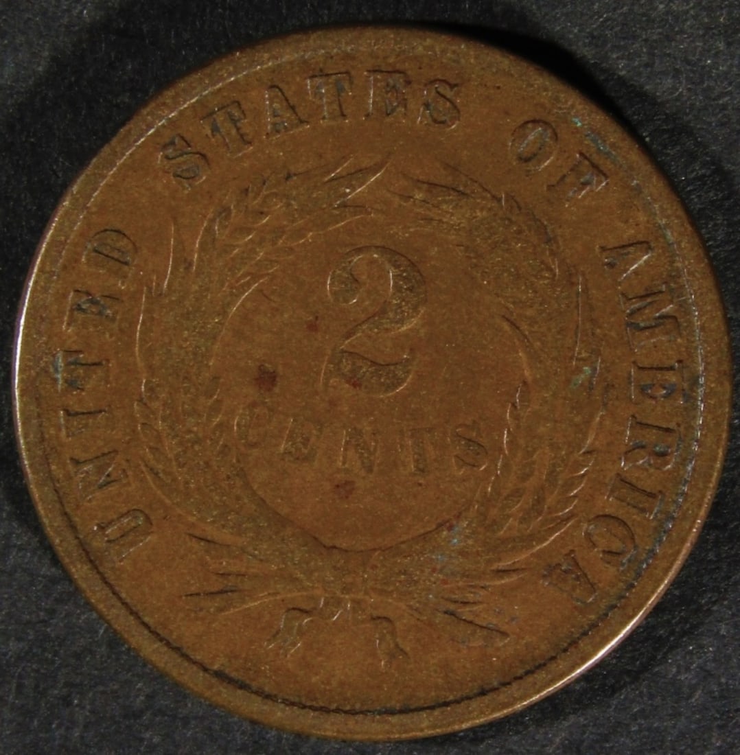 1870 2 Cent Piece - 2