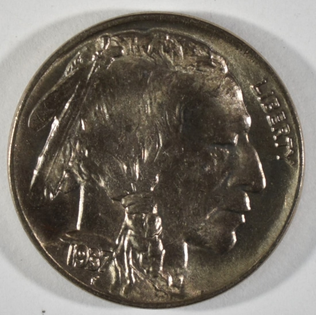 1937-D Buffalo Nickel (1 of 2)
