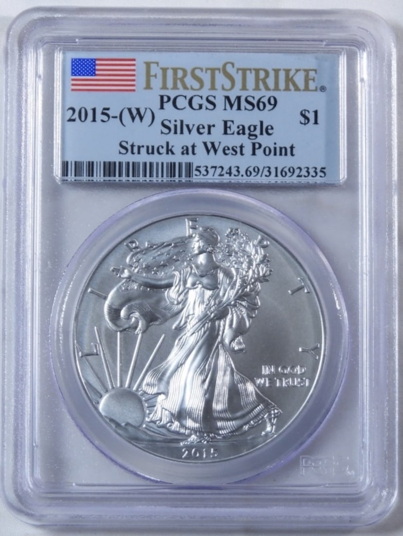 2015-W Silver Eagle, PCGS MS-69 (1 of 2)