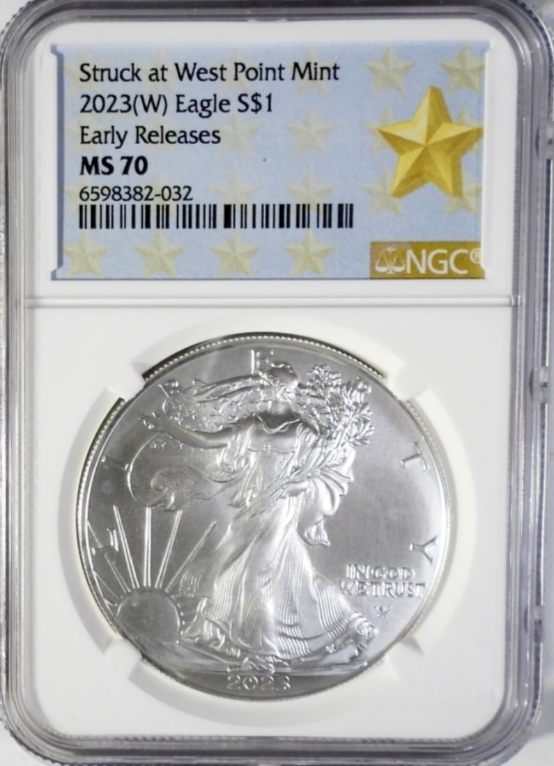 2023(W) American Silver Eagle NGC MS70 (1 of 2)