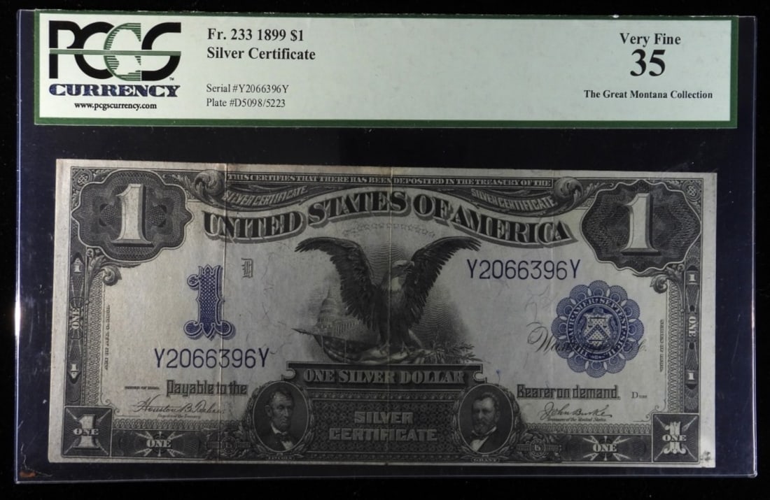 1899 $1 Silver Certificate (1 of 2)