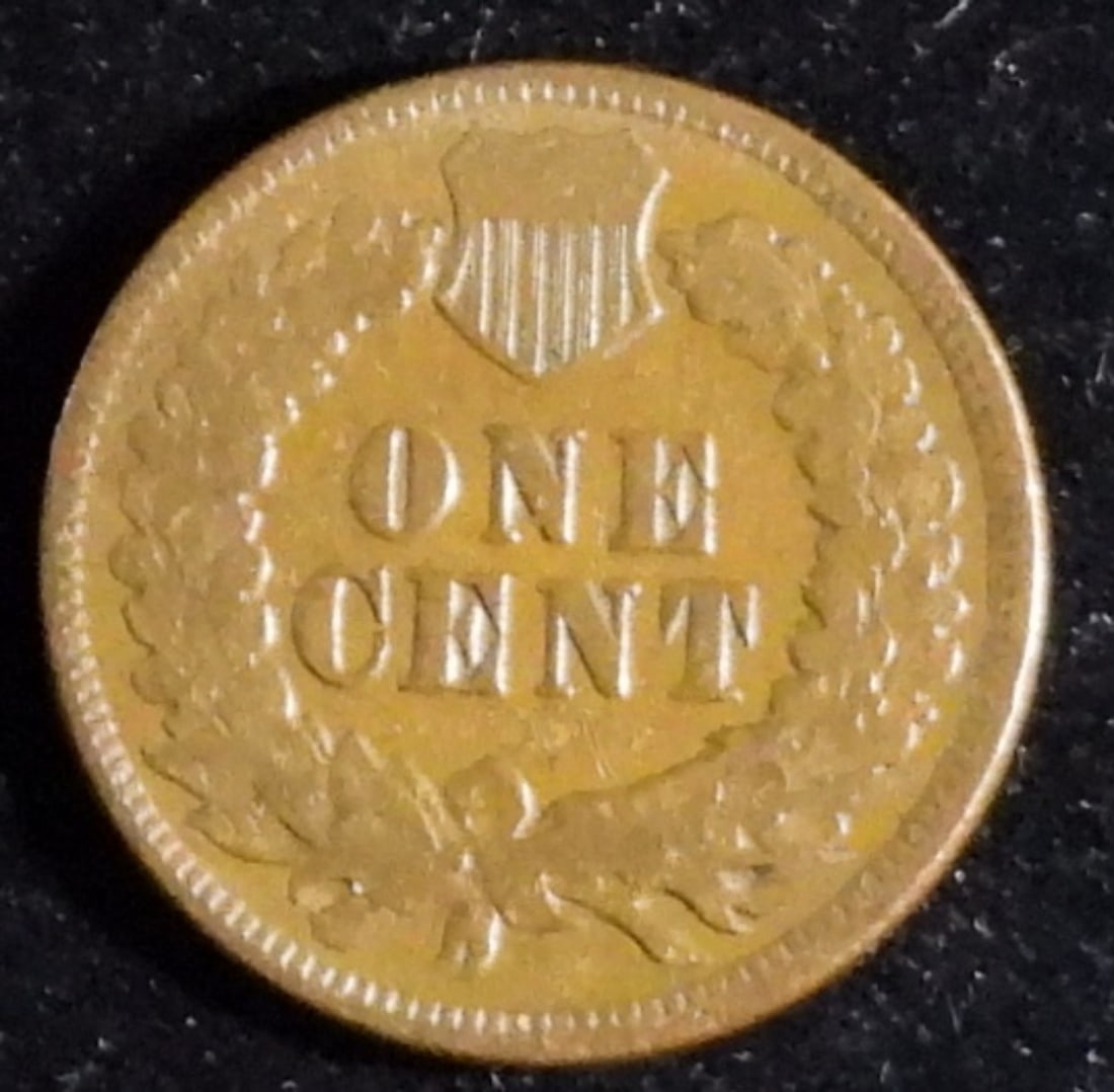 1875 Indian Head One Cent - 2