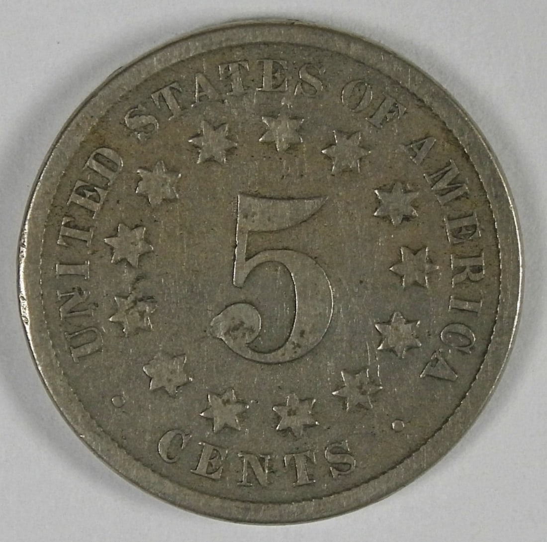 1873 Shield Nickel - 2