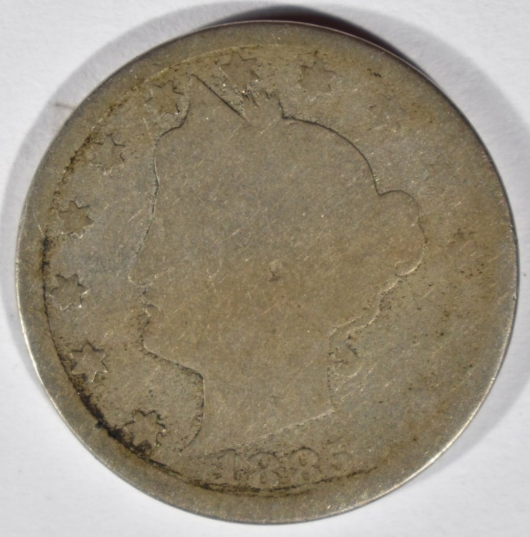 1885 Liberty "V" Nickel: Key Date