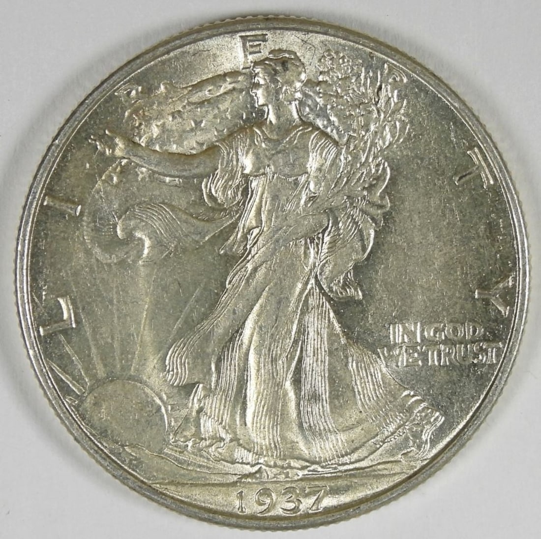 1937 Walking Liberty Half: Bid Now