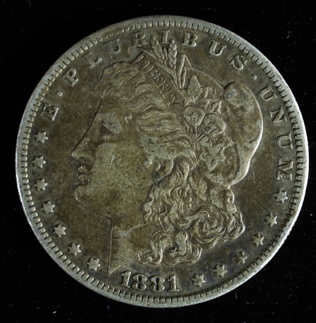 1881-CC Morgan Dollar: Bid Now