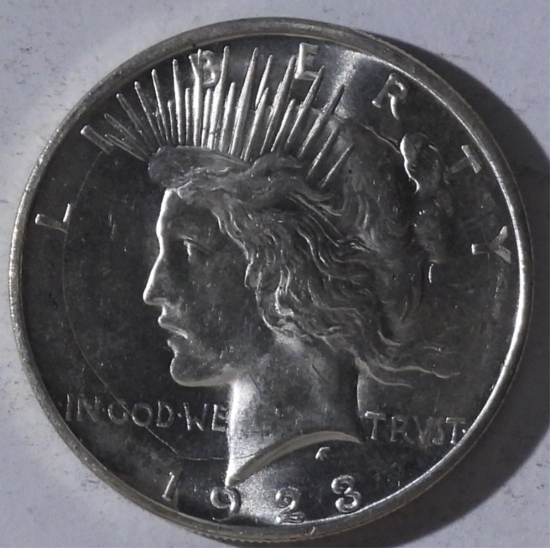 1923-D Peace Dollar: come bid with us now!