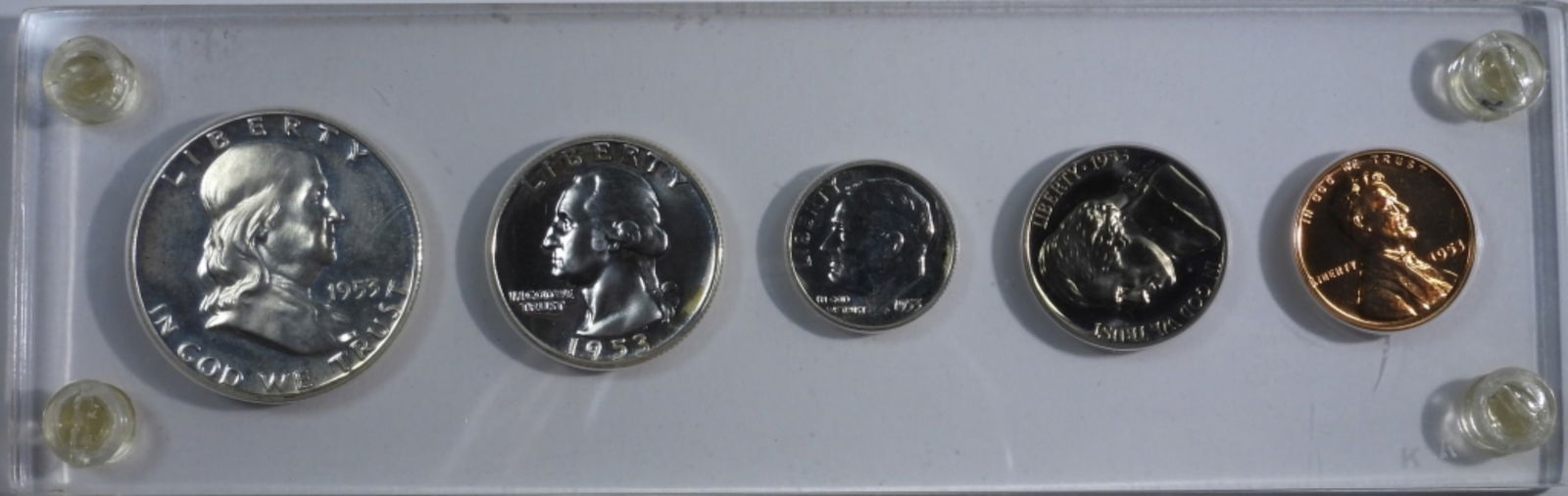 1953 Proof Set in Plastic Holder (1 of 2)