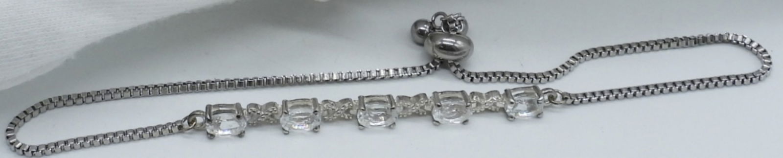 3 Sterling Bracelets & Anklets - 2