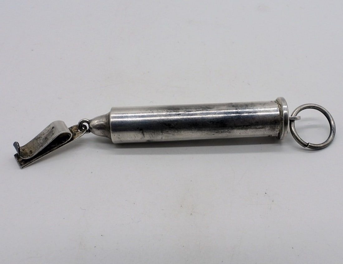 Tiffany & Co Postal Letter Scale - Sterling: Vintage Tiffany and Co, Postal Letter Scale. 4" long. Marked "Tiffany & Co Sterling". (6.5 dwt)