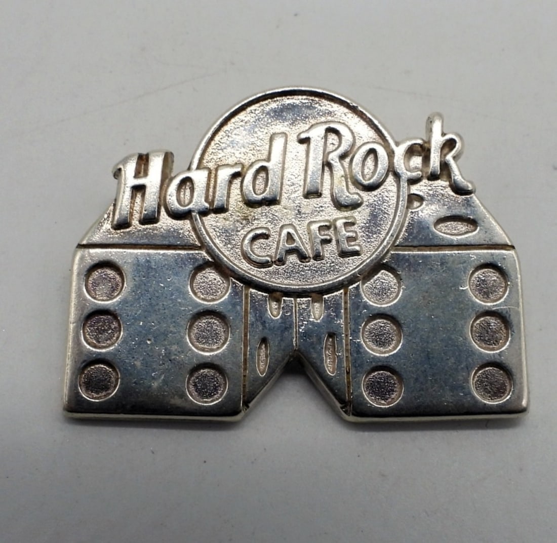 Hard Rock Café, 12 Year Employee Pin: Hard Rock Café, 12 year employee pin. (11.8 dwt)